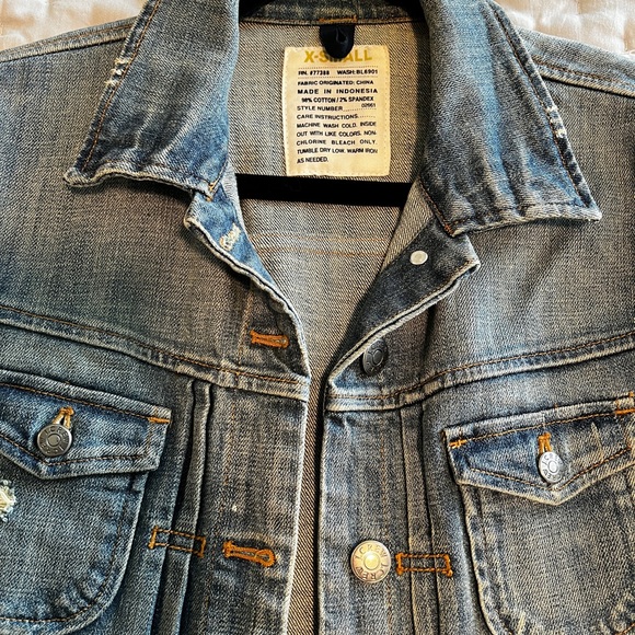JCrew Jean jacket *like new* - Picture 2 of 3